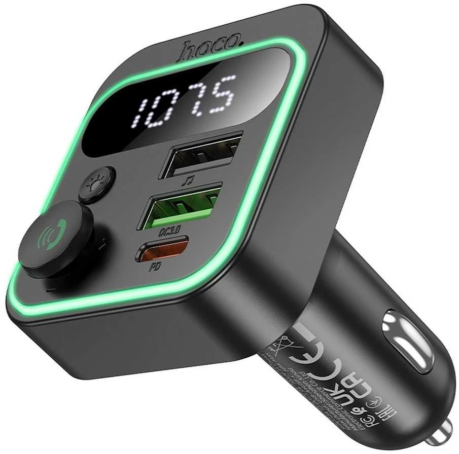 FM bangų moduliatorius Hoco E85 PD20W+QC3.0