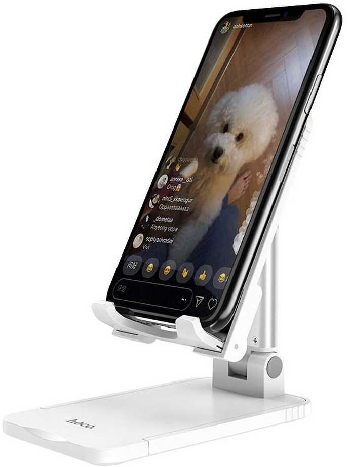 Telefono laikiklis Hoco PH29A baltas