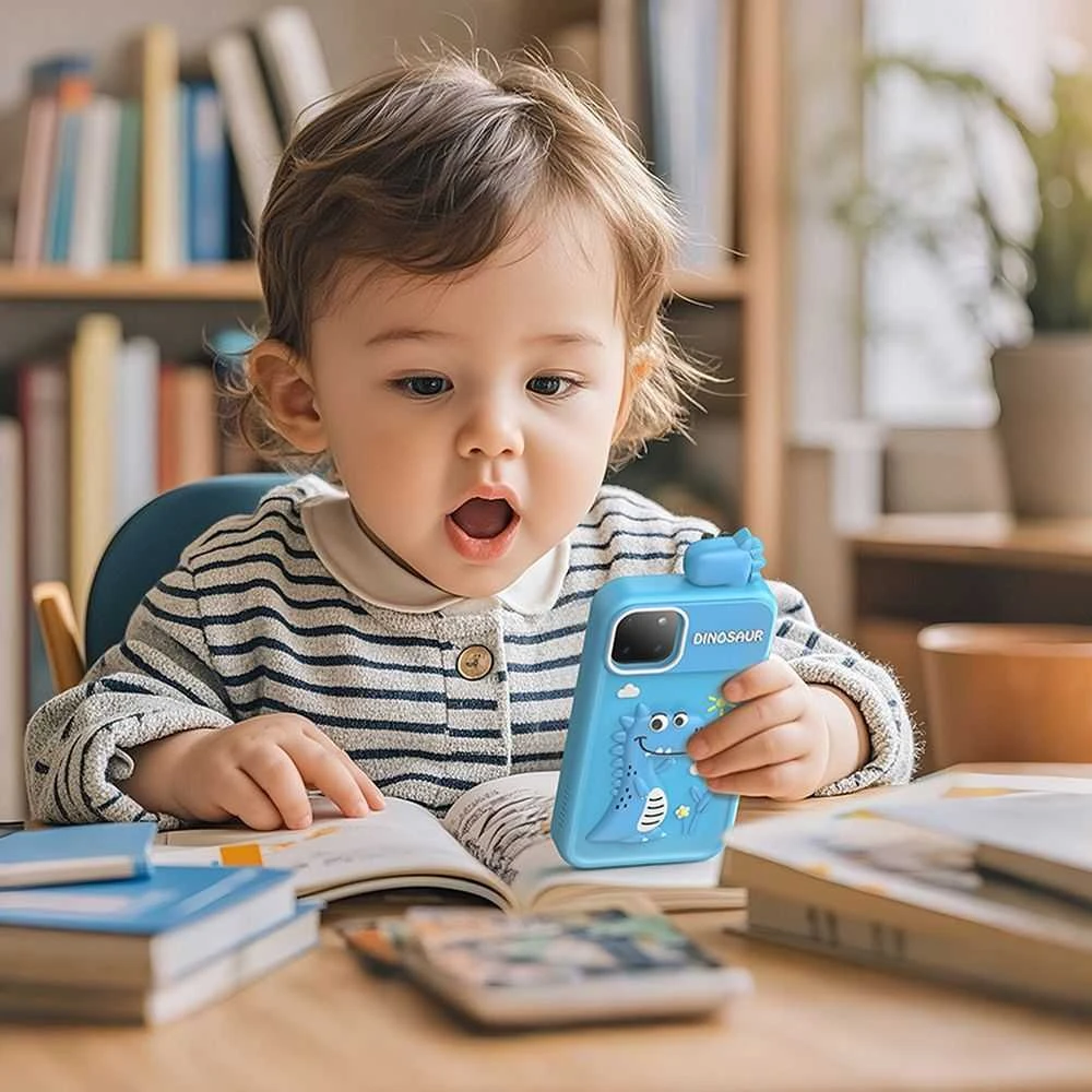 Alogy Phone for kids Hoco 2,8" Y103 mėlynas