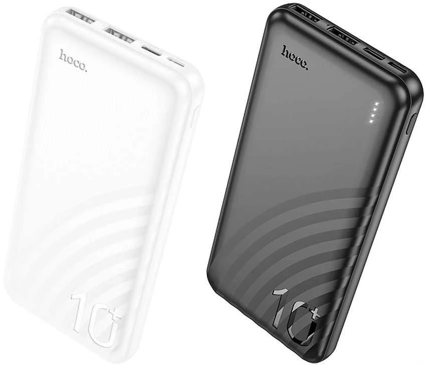 HOCO powerbank 10000 mAh 2A J123 juodas