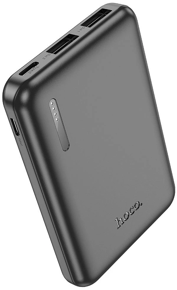 HOCO išorinė baterija 5000 mAh 2A J115 juoda