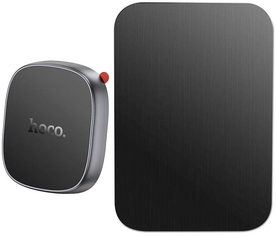 Automobilinis universalus telefono laikiklis Hoco H52 tvirtinamas ant prietaisų skydelio, magnetinis juodas