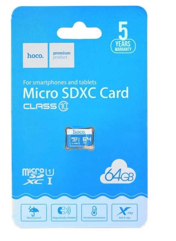 Atminties kortelė Atminties korta Hoco MicroSD 64GB (class10)