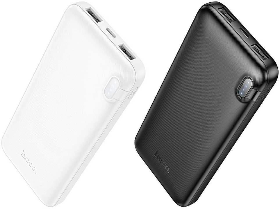 HOCO powerbank 10000 mAh 2A J128 baltas