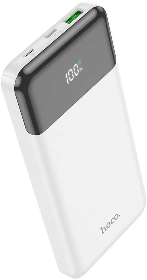 Išorinė baterija Hoco 10000 mAh QC3.0 PD 3A 20W J102 balta
