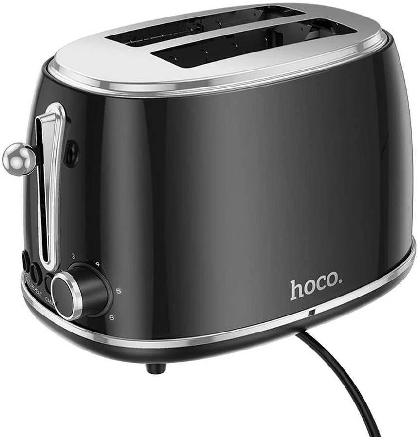 Skrudintuvas HOCO Retro toaster 850W HE50 juodas