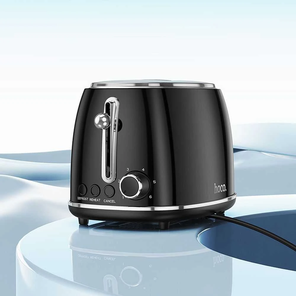 Skrudintuvas HOCO Retro toaster 850W HE50 juodas