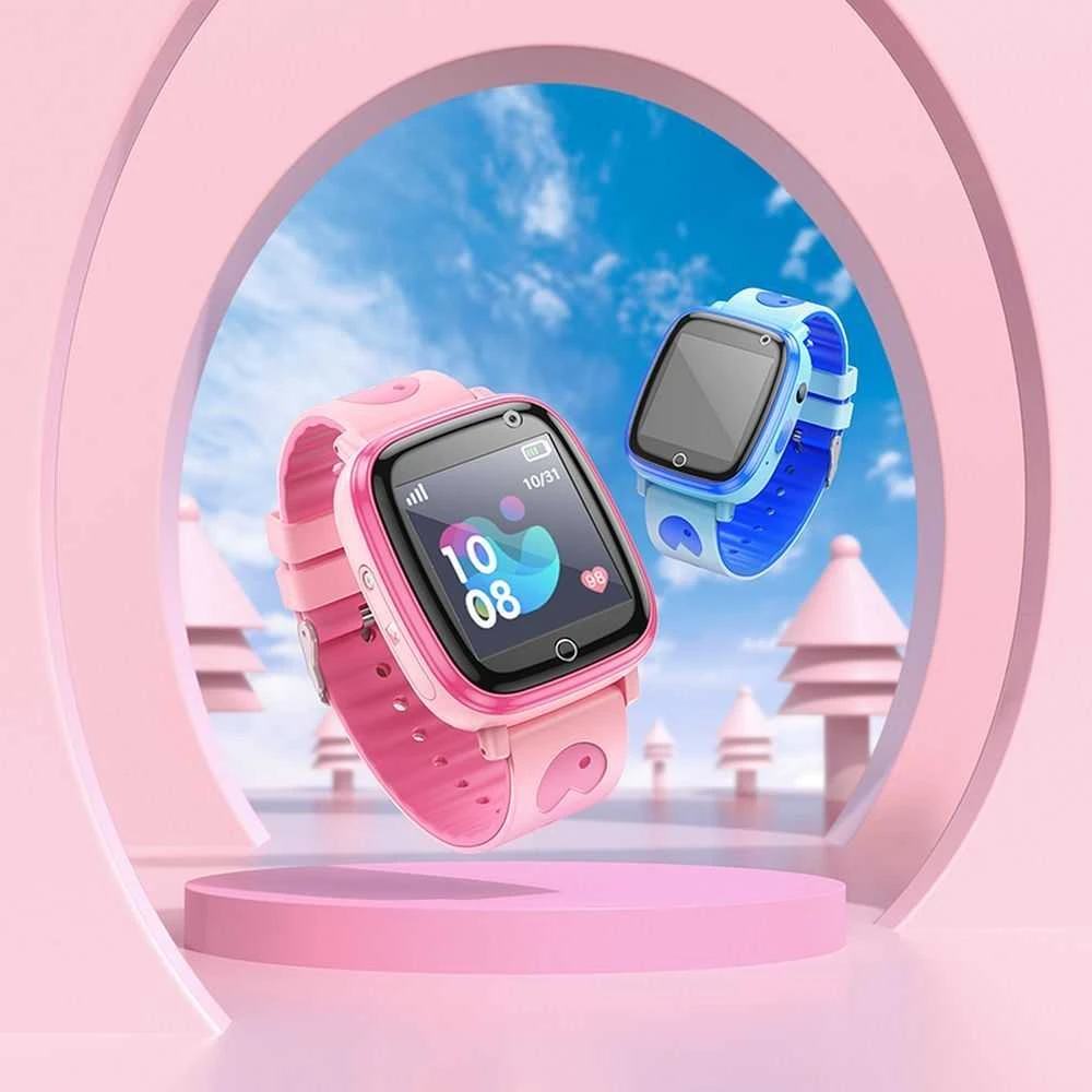 Išmanusis laikrodis Išmanieji laikrodžiai Hoco Kids Y100 (call vers) mėlynos