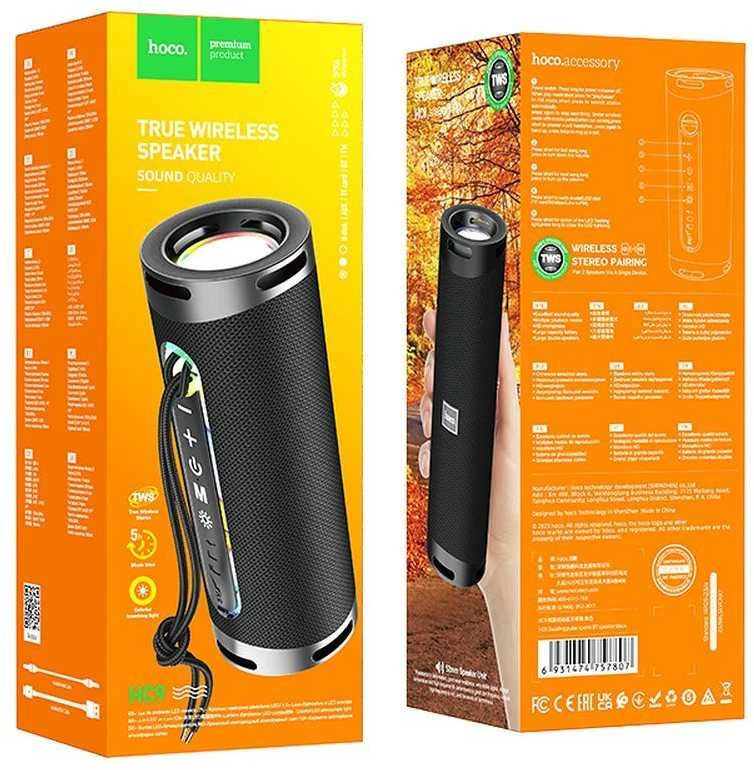 HOCO kolonėlė bluetooth HC9 juodos spalvos