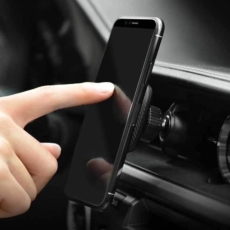 Automobilinis telefono laikiklis Hoco CA23, tvirtinamas ant ventiliacijos grotelių, magnetinis