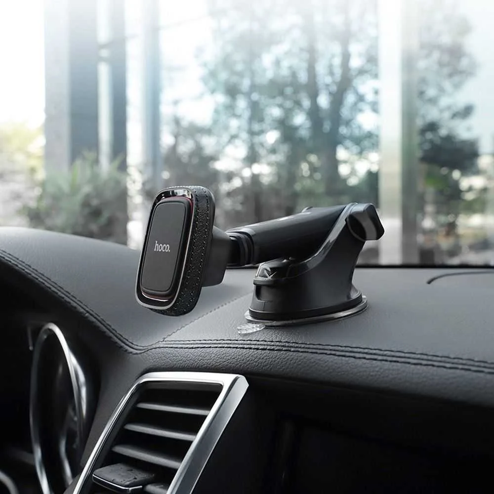 Automobilinis telefono laikiklis Hoco CA42, tvirtinamas ant prietaisų skydelio, magnetinis