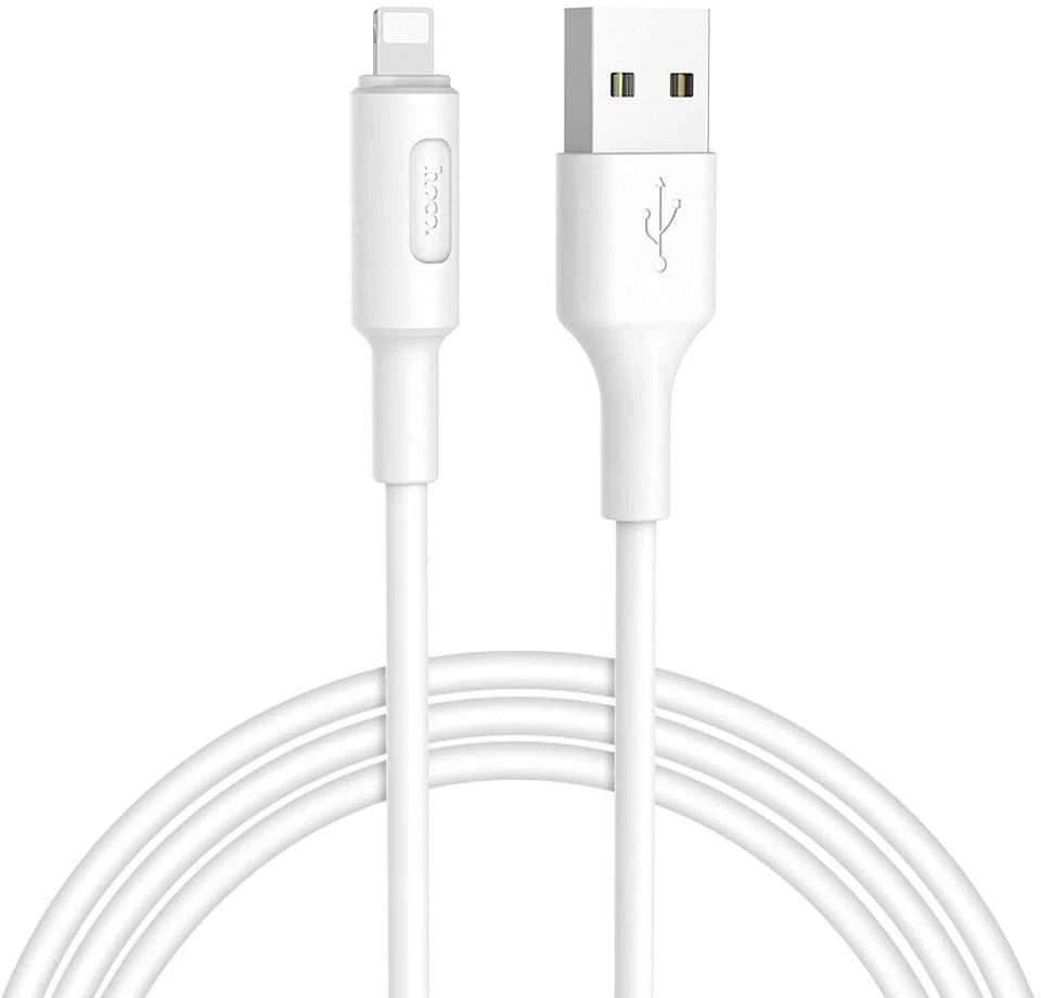 USB kabelis Hoco X25 Lightning 1.0m baltas