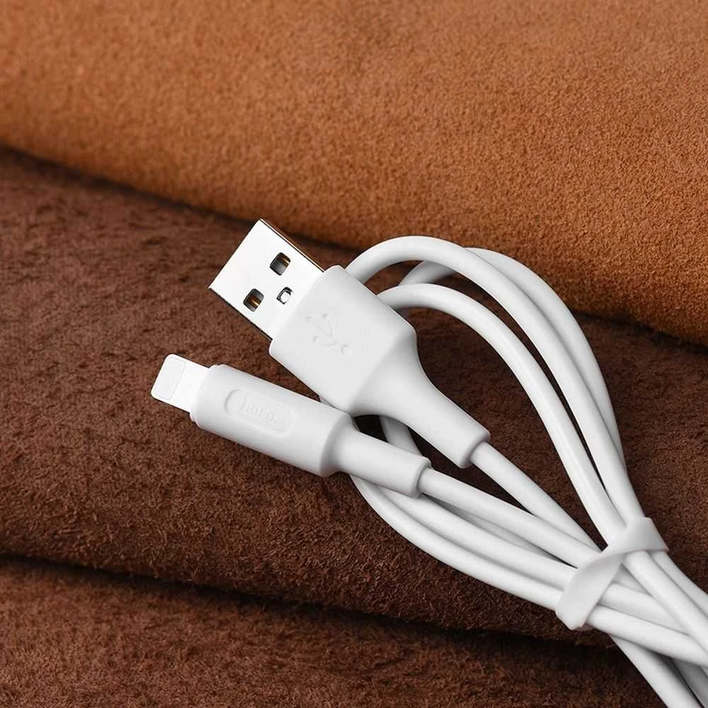 USB kabelis Hoco X25 Lightning 1.0m baltas