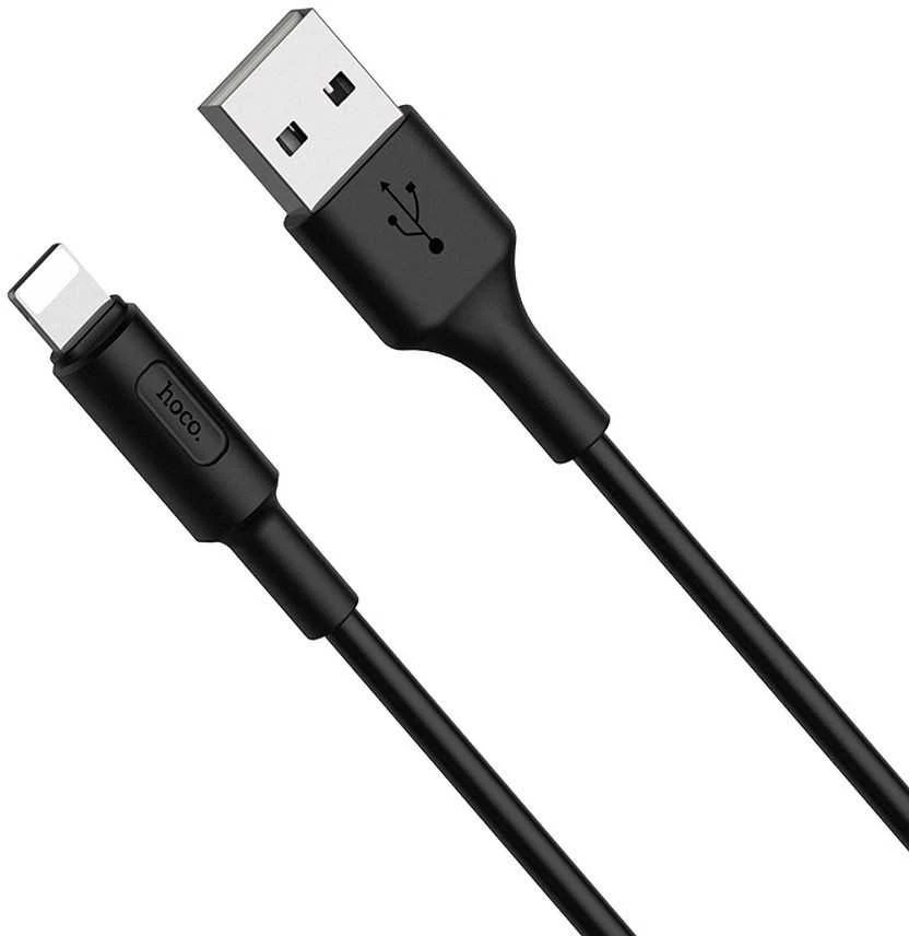 USB kabelis Hoco X25 Lightning 1.0m juodas