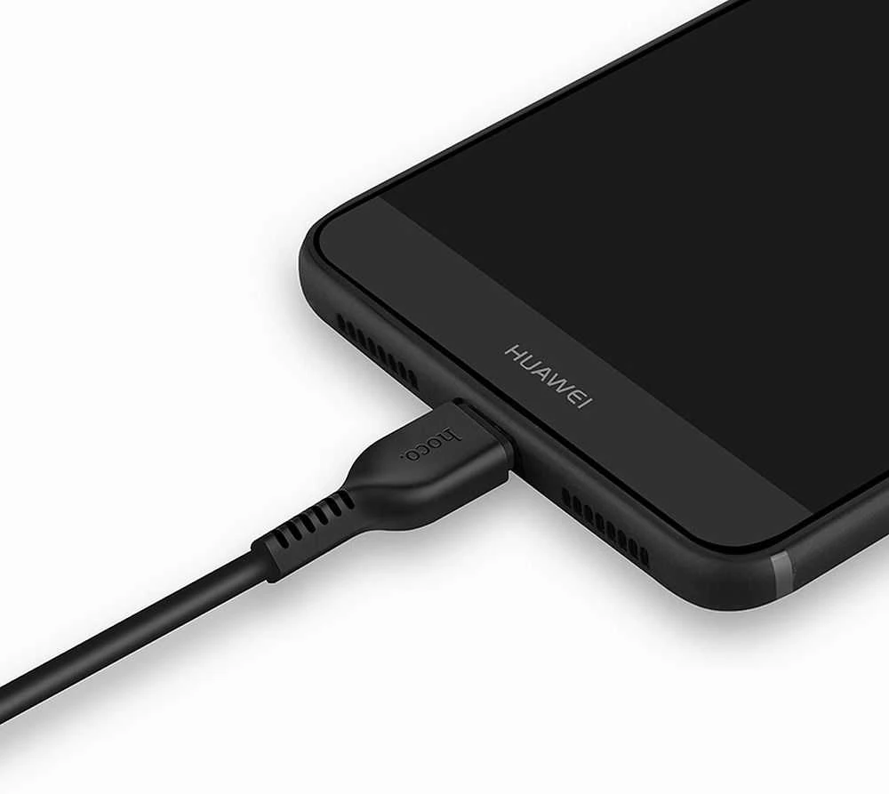 USB kabelis Hoco X13 Easy charged type-C 1m juodas