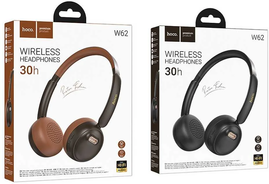 Belaidės ausinės Hoco W62 wire