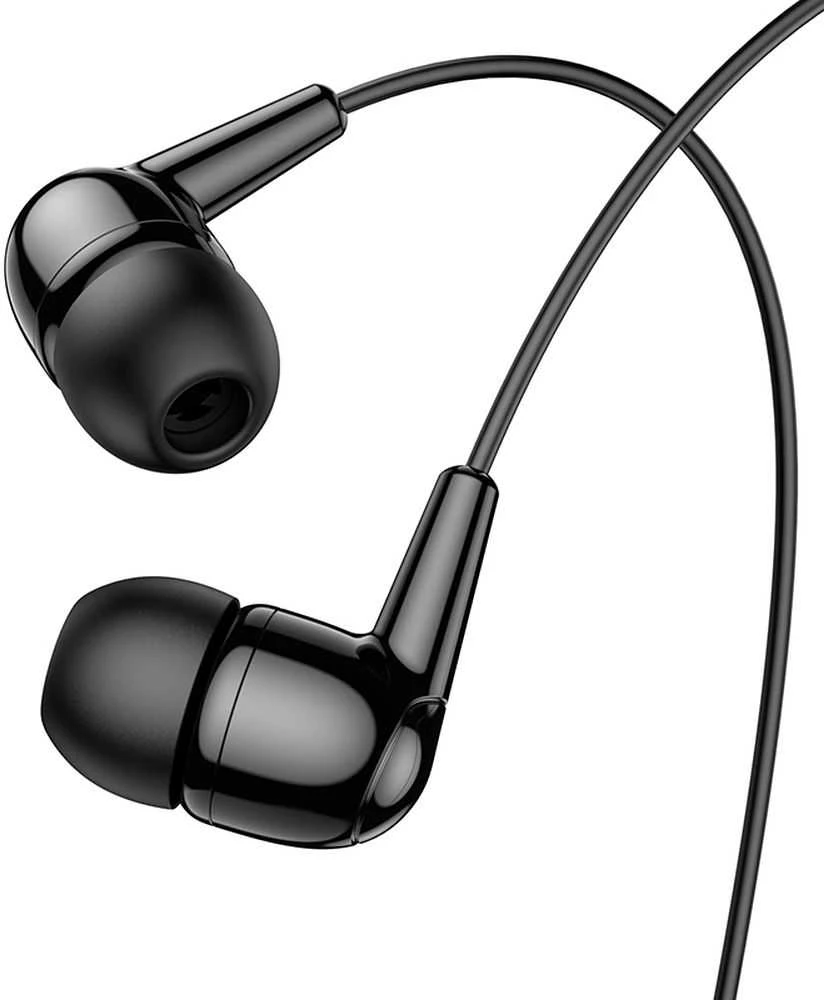 Wire ausinės Jack 3,5 mm Hoco M97 juodas