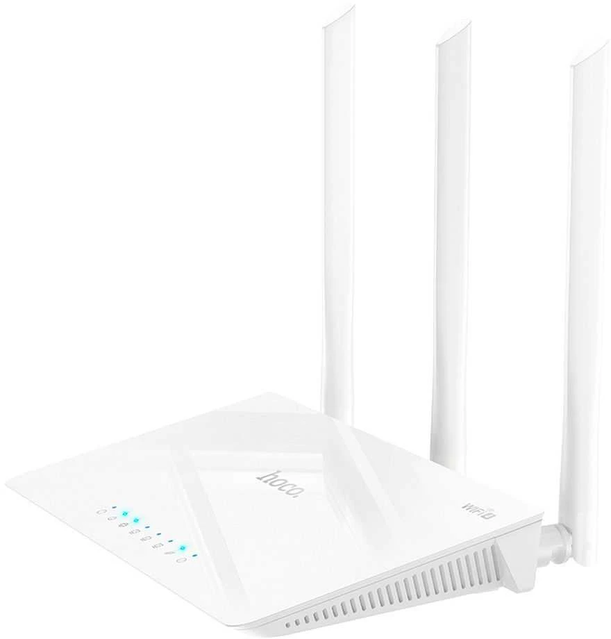 Belaidis maršrutizatorius WiFi 4 Hoco (HI30) baltas