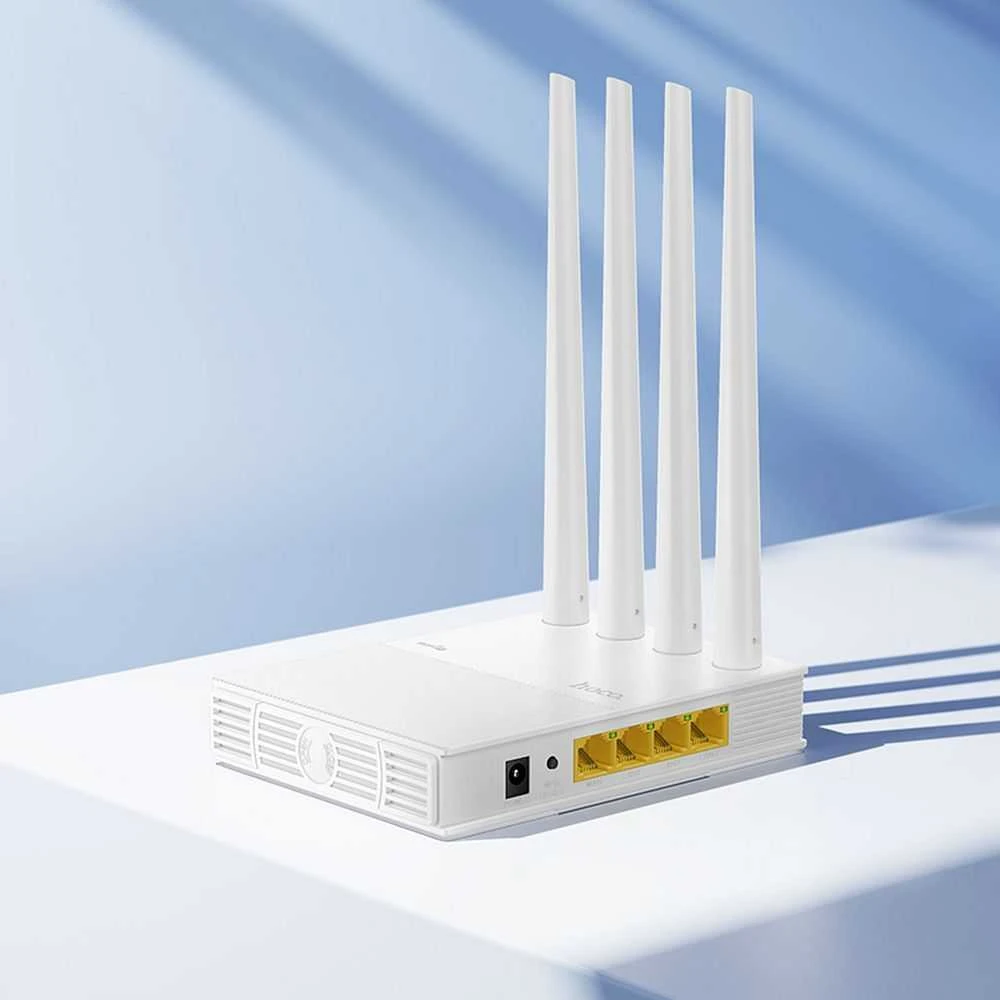 Belaidis maršrutizatorius Hoco WiFi5 HI31 baltas