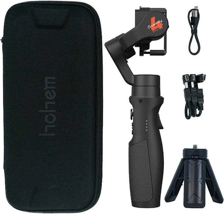 Hohem iSteady Pro4 Gimbal, skirtas sporto kameroms