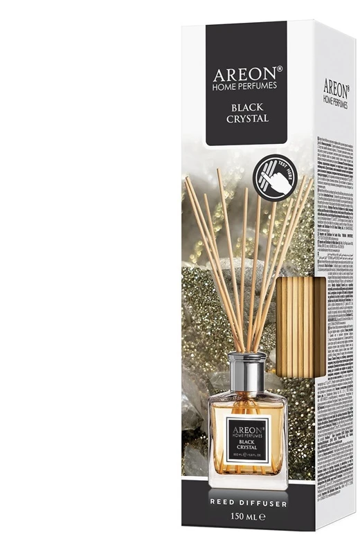 Kvapų lazdelės AREON Black Crystal, 150 ml