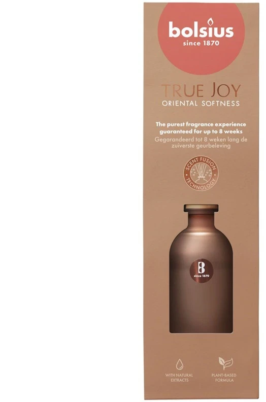 Namų kvapas Bolsius TRUE JOY Oriental Softness, 80 ml