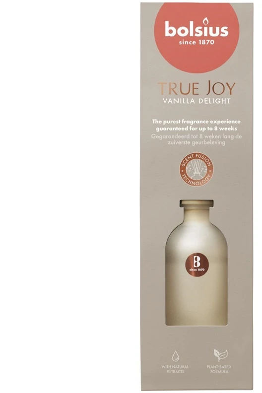 Namų kvapas Bolsius TRUE JOY Vanilla Delight, 80 ml