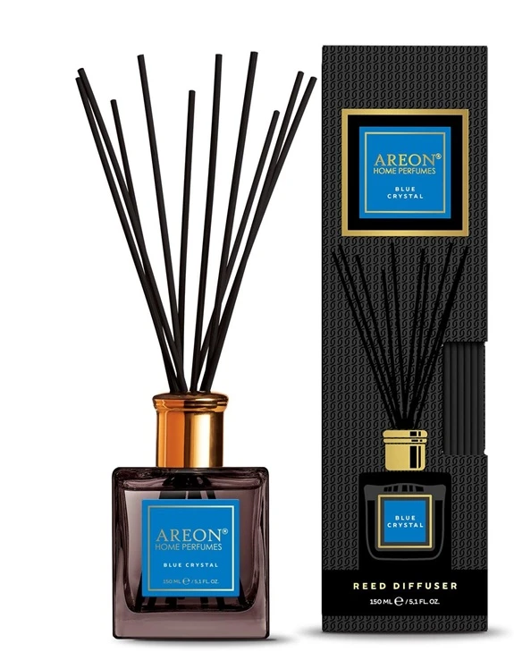Namų kvapas Areon Juodas Mėlyna Crystal, 150 ml