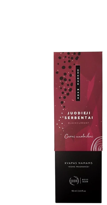 Namų kvapas Odoro MOOD Juodieji serbentai, 90 ml