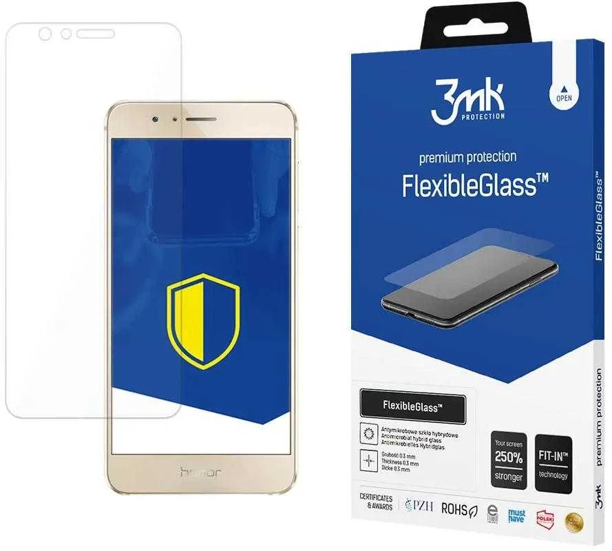 3Mk apsauga „Honor 8“ – 3mk lankstus stiklas