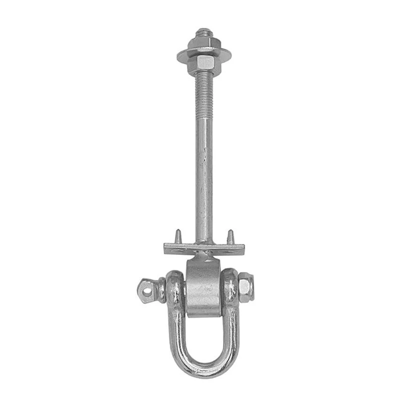 Kabliukas Domax MHD120 8855, pilka, 120 mm x 12 mm