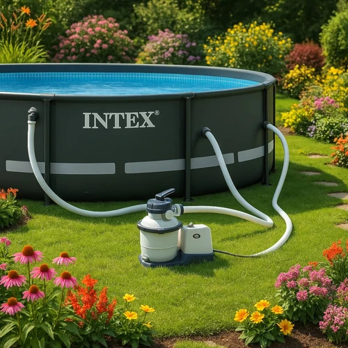 38 mm 1,5 m siurblio žarna, skirta INTEX 29060 baseinų siurbliui