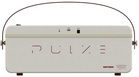 Hotone AP-30WH Pulze Bluetooth Baltas - gitaros stiprintuvas, baltas