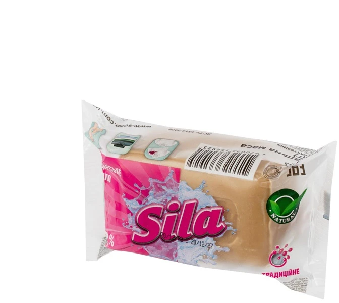 Ūkiškas muilas skalbimui SILA 72%, 200g