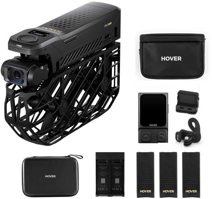 HOVERAir X1 PRO Ultimate dviračių komplekto dronas
