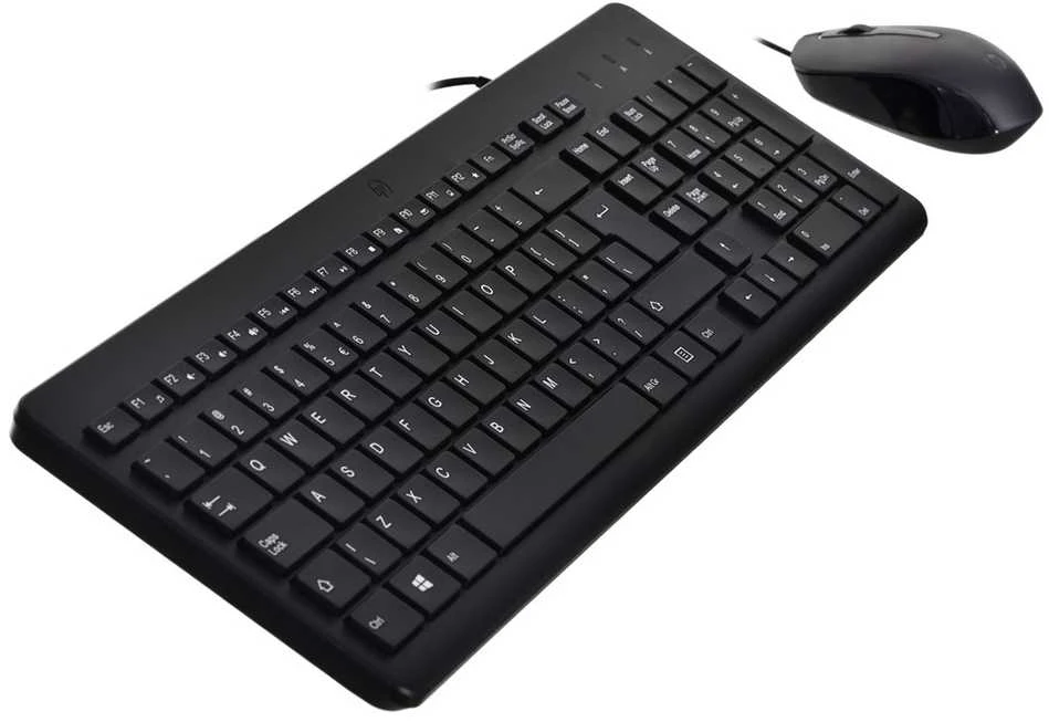 HP 150 USB su laidu Pelė Klaviatūra Combo - Juodas - US ENG