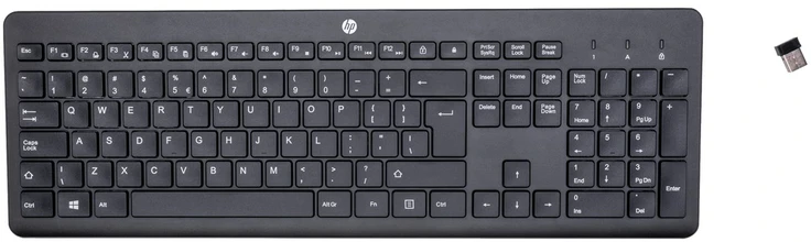 HP 230 Belaidė klaviatūra - Juodas - US ENG