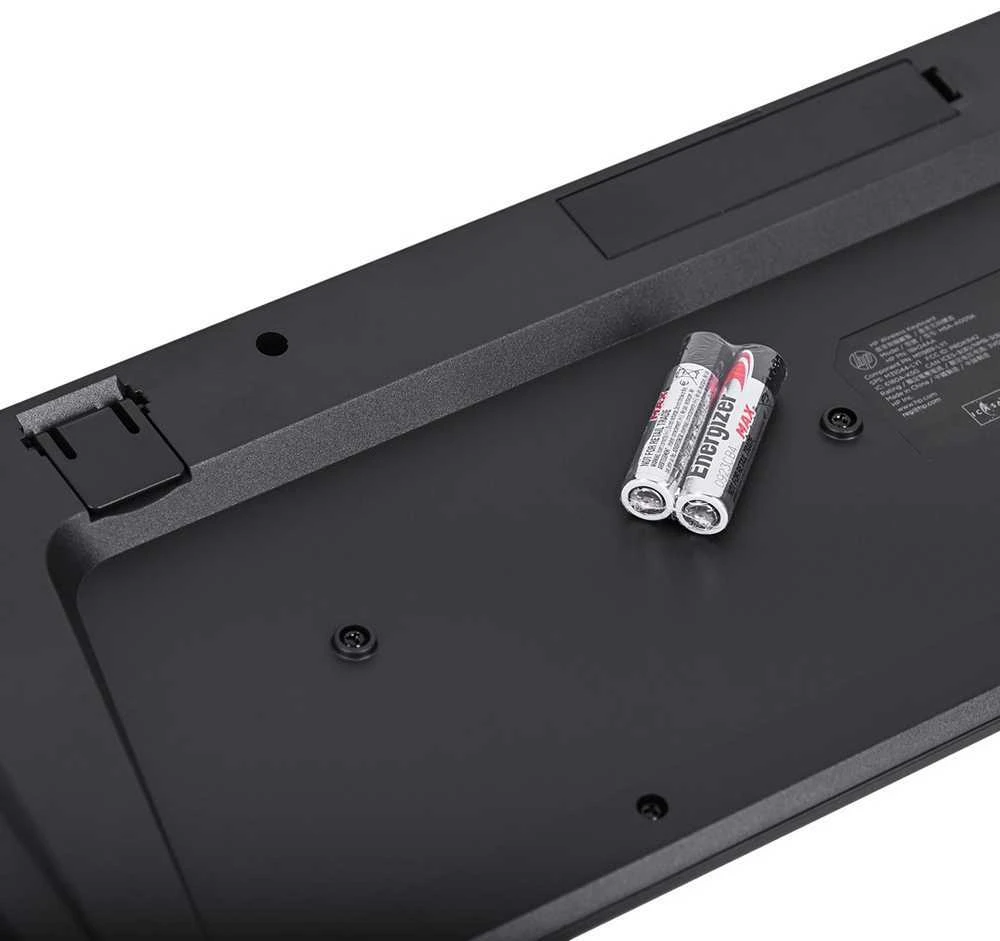 Rinkinys Klaviatūra su pele HP 230 Combo belaidė juoda