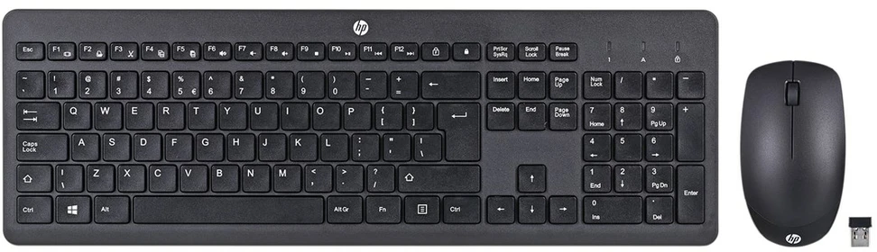 Hewlett Packard (HP) HP 230 Belaidė klaviatūra ir pelė Combo