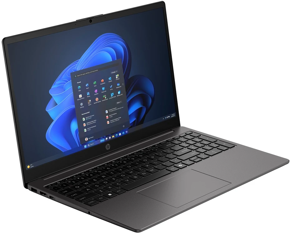 Hewlett Packard (HP) HP 255R 15.6" G10 nešiojamas kompiuteris, AMD Ryzen™ 7 7735U, Full HD, 16 GB DDR5-SDRAM, 512 GB SSD, Wi-Fi 6 (802.11ax), Windows 11 Pro, juodas