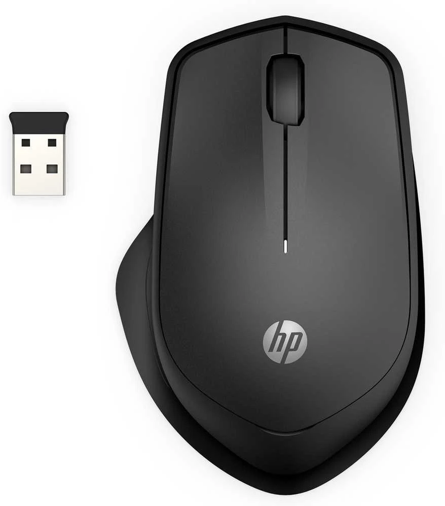 Belaidė pelė HP 280 Silent, juoda