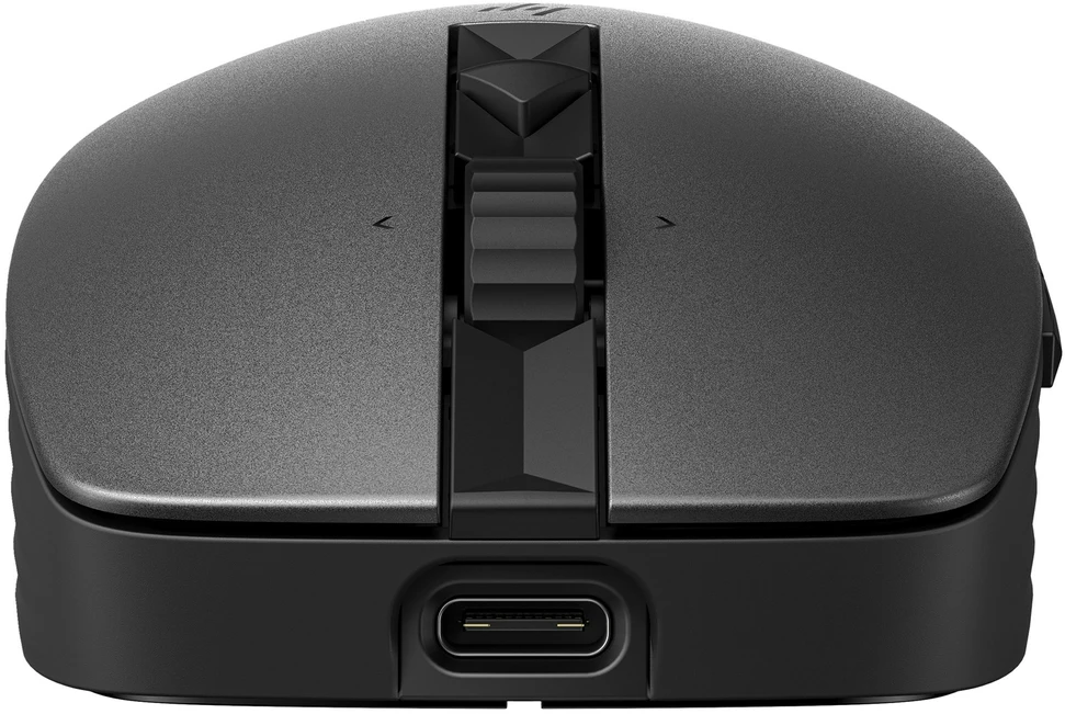 Hewlett Packard (HP) HP 715 Belaidė „Bluetooth“ pelė – daugiafunkcinė, programuojama, 4 krypčių slinkties, įkraunama – juoda