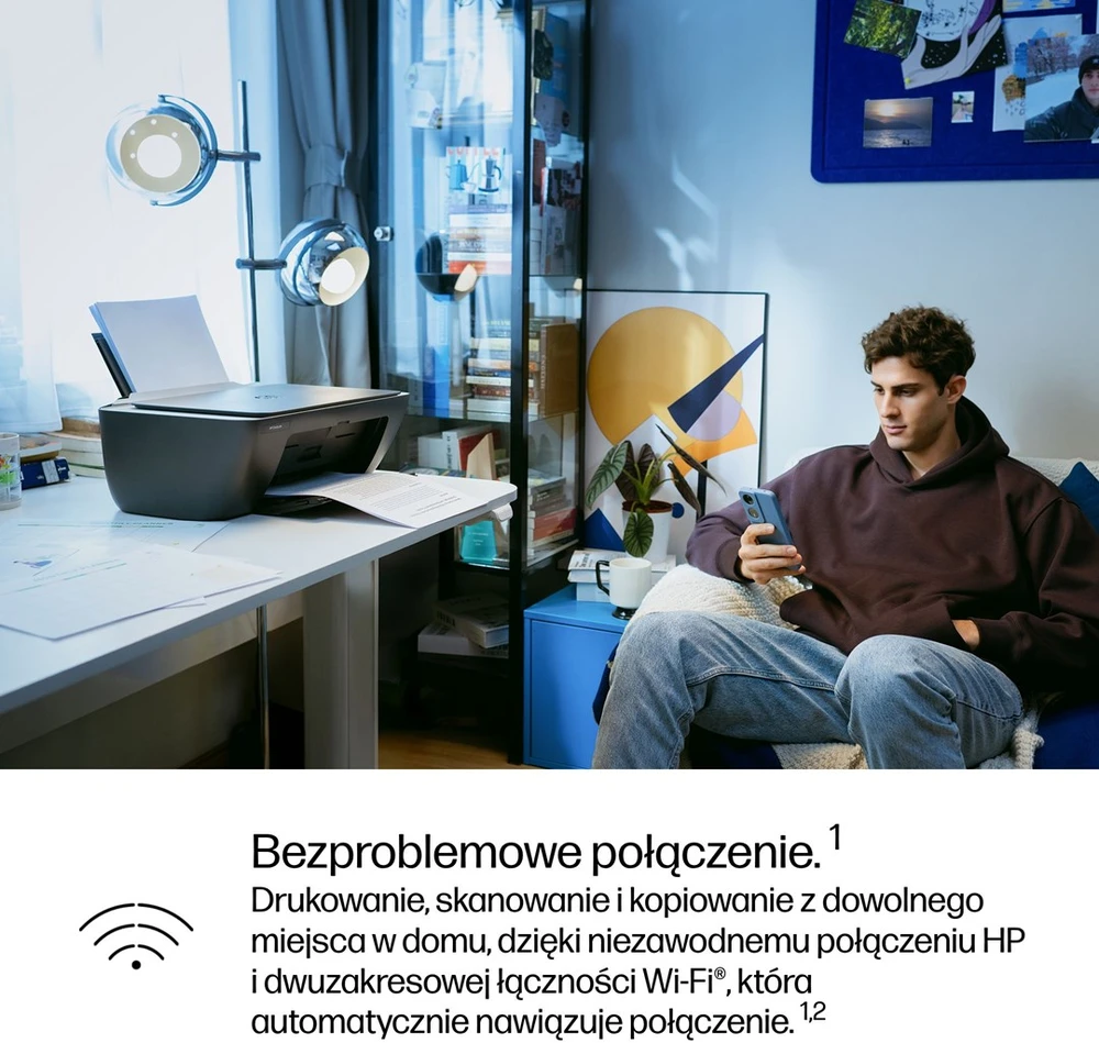 „Hewlett Packard“ (HP) „HP DeskJet 2910“ belaidis daugiafunkcis spalvotas spausdintuvas, „Instant Ink“