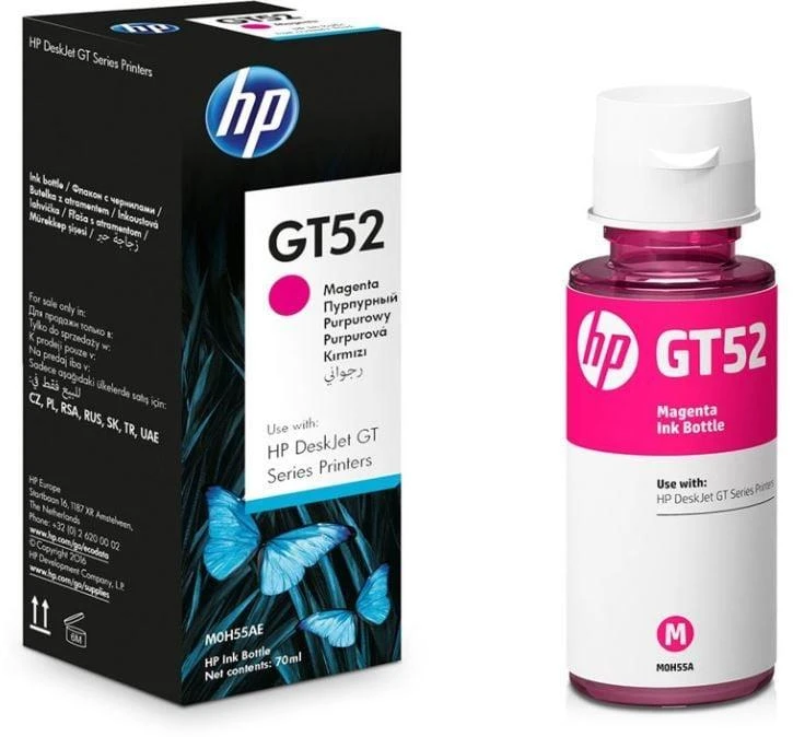 HP M0H55AE Ink. Raudona. 70 ml
