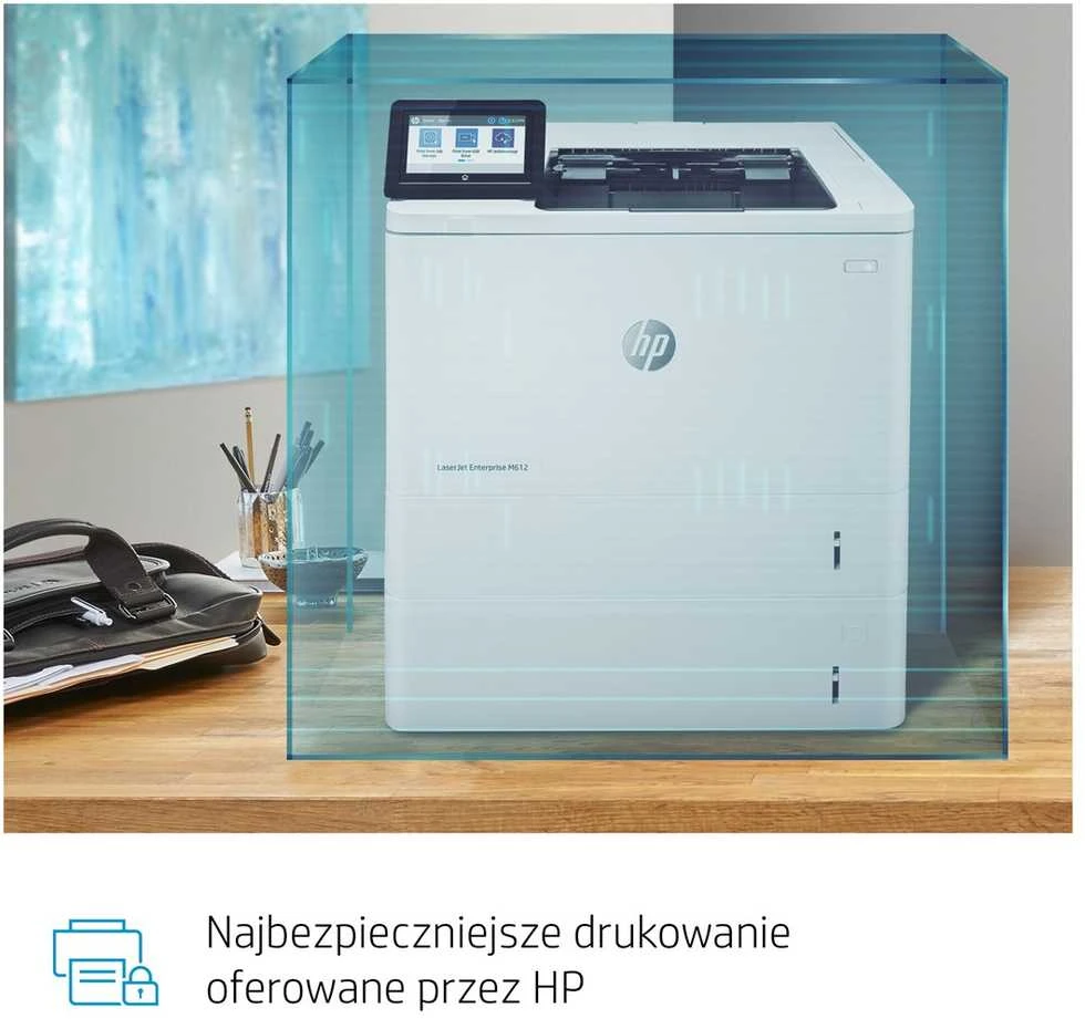Hewlett Packard (HP) HP LaserJet Enterprise M612dn Spausdintuvas Mono Duplex lazerinis A4 1200x1200dpi 71 psl./min. 650 lapų USB LAN