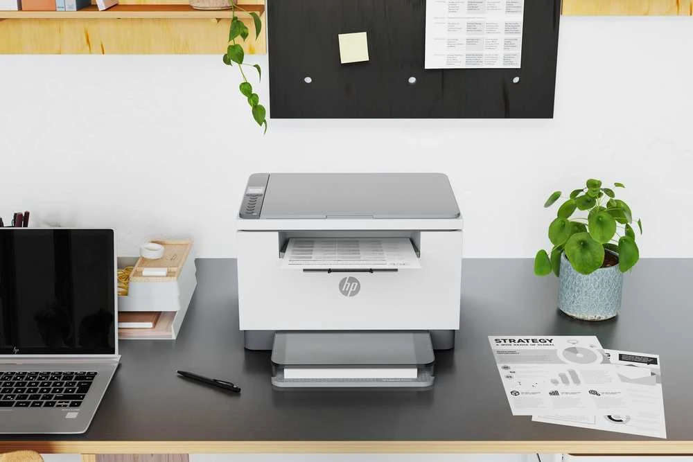 „Hewlett Packard“ (HP) „HP LaserJet MFP M234d“ daugiafunkcis lazerinis spausdintuvas, mono lazeris, „Legal“, 14 psl./min., kopijavimas, 29 psl./min., spausdinimas, 150 lapų, USB, „Bluetooth“.