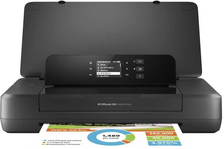 spausdintuvas HP OfficeJet 200 Mobile WiFi Kolor Fast Charge