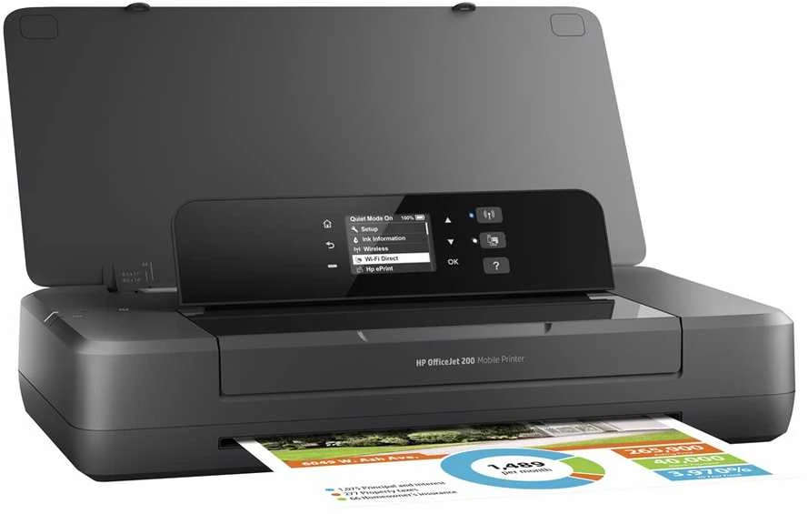 spausdintuvas HP OfficeJet 200 Mobile WiFi Kolor Fast Charge