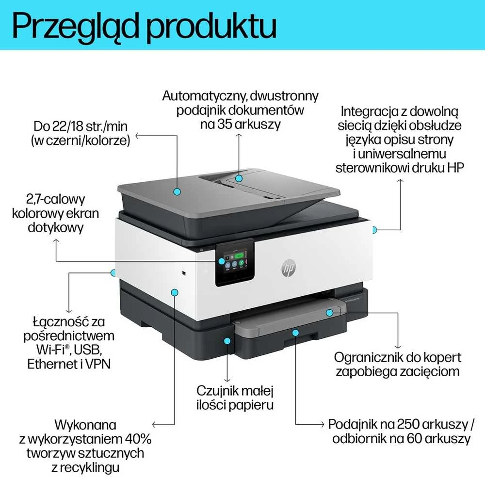 Hewlett Packard (HP) Rašalinis spausdintuvas HP OfficeJet Pro 9120b All-in-One 4V2N0B