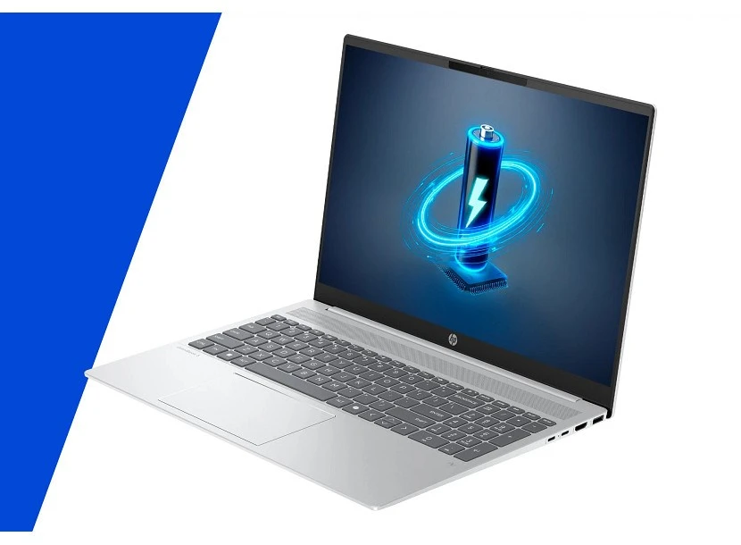 Hewlett Packard (HP) HP OmniBook 5 AI 16-af1220nw Intel Core Ultra 5 225U Nešiojamas kompiuteris 40.6 cm (16") 2K 16 GB LPDDR5x-SDRAM 512 GB SSD Wi-Fi 6E (802.11ax) Windows 11 Home AI PC Sidabrinis